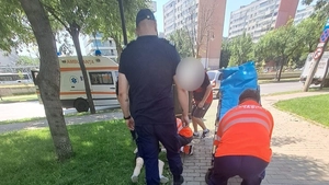 O femeie a fost salvată în ultima clipă pe Splai Bahlui. A intervenit un trecător și un echipaj ISU aflat întâmplător în zonă