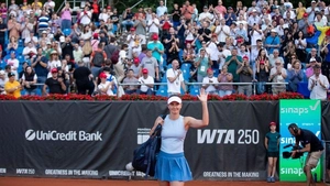 Irina Begu și elvețianca Jil Teichmann, în finalaturneului UniCredit Iași Open