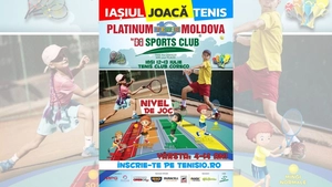 Turneul de tenis„Platinum Moldova” ajunge la Iași