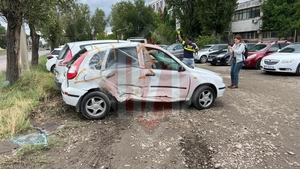 Accident rutier pe Calea Chișinăului. Două autoturisme au intrat în coliziune