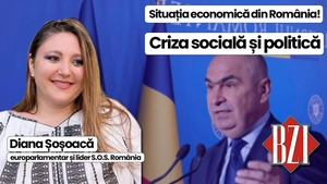 LIVE VIDEO – O nouă super emisiune BZI LIVE alături de europarlamentarul Diana Șoșoacă! România în pragul colapsului financiar: eșecul guvernărilor dezastruoase