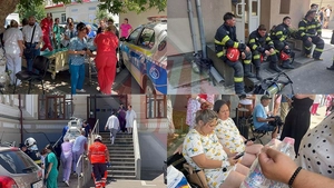 Incendiu puternic la Maternitatea „Cuza Vodă” din Iași! Mame disperate cu pruncii în brațe se adăpostesc în zonă. Mai multe femei au fost scoase din sala de naștere – LIVE VIDEO, UPDATE