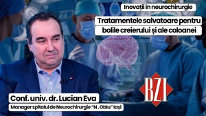 Conf. univ. dr. Lucian Eva, managerul Spitalului de Neurochirurgie „N. Oblu” Iași, în direct la BZI LIVE despre inovațiile în tratamentul afecțiunilor neurologice