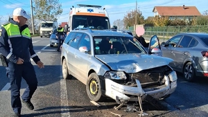 Accident rutier în Bălțați! Două autoturisme s-au izbit din cauza neacordării de prioritate – UPDATE
