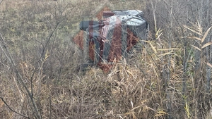Accident rutier în comuna Victoria. Un autoturism s-a răsturnat în câmp – UPDATE