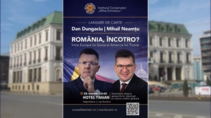 Lansare de carte a lui Dan Dungaciu și Mihail Neamțu „America lui Trump vs. Lumea lui Soros” cu intrare liberă la Iași