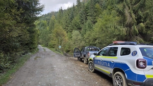 Scene incredibile în Suceava: autospecială de Poliție lovită intenționat pentru a opri un control