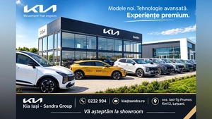 Kia, pe val: vânzările au crescut cu 5% la nivel global. Oferte foarte bune pentru ieșeni la KIA Iasi- Sandra Group