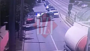 Imagini de pe camerele de supraveghere Iată momentul în care s-a produs accidentul din CUG  EXCLUSIV VIDEO
