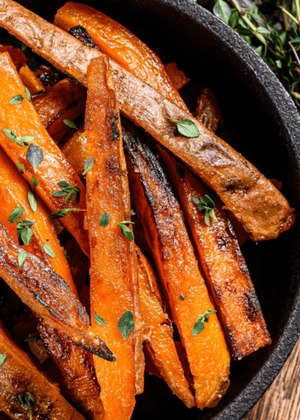 Cartofii dulci la Airfryer – Iată două rețete delicioase, sănătoase și foarte rapide