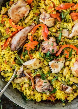 Paella Valenciana, după rețeta originală! O mâncare tradițională din Spania!
