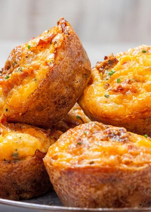 Cartofi gratinați în forme de brioșe – Rețetă simplă și delicioasă, ideală pentru orice ocazie