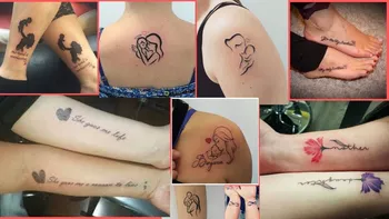 Idei de tatuaj pentru mamă și fiică. Dragostea pentru familie cel mai frumos motiv pentru a te tatua