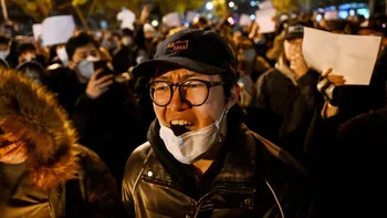 Protestatarii Covid din China au intrat în conflict cu polițiștii din Guangzhou 8211 VIDEO