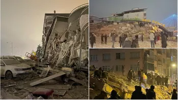Imagini dramatice după cutremurele care au zguduit Turcia și Siria Clădiri distruse persoane sub dărâmături și peste 1.500 oameni și-au pierdut viața 8211 FOTOVIDEO
