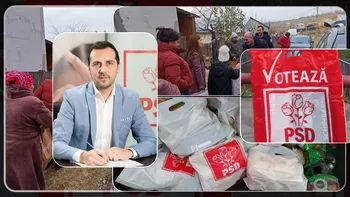 Candidatul PSD din Bârnova s-a făcut de râs După ce a filmat pachetele pe care le dă primăria oamenilor defavorizați spunând că e mită electorală a fost prins împărțind șpagă 8211 FOTO