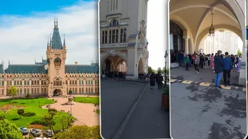 Peste 12.000 de elevi au vizitat Palatul Culturii din Iași în doar 24 de ore 8211 FOTO