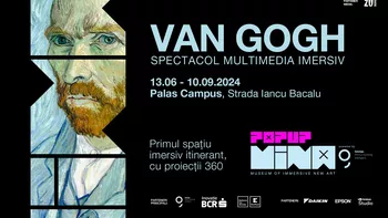 Primul spectacol imersiv Van Gogh la Iași din 13 iunie la Palas Campus