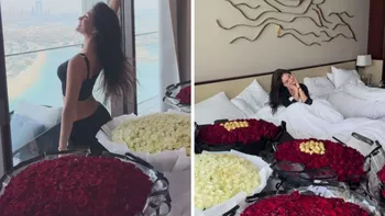Andreea Bostănică acuzată de fani că își cumpără singură cadourile. Cum s-a pozat în Dubai