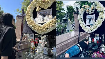 Imagini copleşitoare Fiul lui Costel Corduneanu s-a întins pe mormânt de dorul tatălui. Mama puștiului a postat fotografia pe rețelele sociale 8211 FOTO