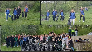 Ieșenii aruncă mormane de gunoaie prin pădurile din municipiul Iași. Angajații de la Salubris au găsit diverse deșeuri prin astfel de zone 8211 FOTO