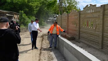 Se pregătește recepția finală a lucrărilor de pe un drum județean din Iași. Proiectul are o valoare de peste 7 milioane de lei 8211 FOTO