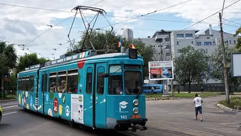 Scene incredibile într-un tramvai din Iași. Vatmanul a văzut totul în oglindă Zilnic sunt astfel de situații 8211 FOTO