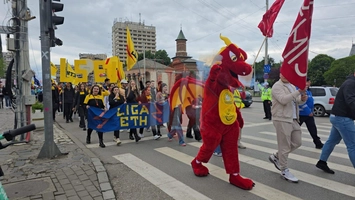 Parada organizațiilor studențești în cadrul FestStudis 2025 – LIVE VIDEO