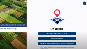 De luni, proprietarii pot obține gratuit extrase de carte funciară prin aplicația MyEterra
