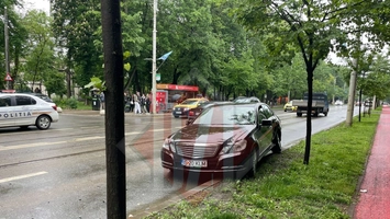 Accident rutier în Copou! Două autoturisme au fost implicate