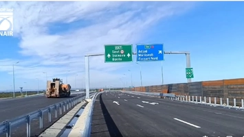 Atenție! Din cauza condițiilor meteorologice extreme sunt probleme cu iluminatul pe anumite zone de pe lotul 3 ale autostrăzii Buzău – Focșani