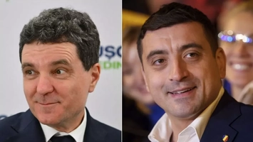 George Simion şi candidatul independent Nicuşor Dan au vorbit despre măsurile pentru stabilizarea economiei