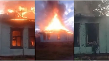 Rușii au atacat case din zona Cernăuți, din Bucovina de Nord!