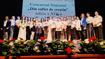 Cea de-a XIV-a ediție a Concursului Național de Muzică Religioasă și Patriotică „Din suflet de creștin”