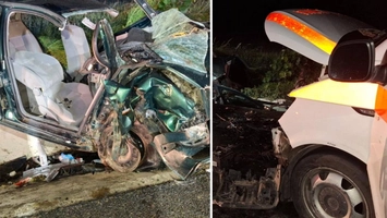 Impact devastator cu o ambulanță! Doi tineri morți, patru răniți. Ce au găsit salvatorii la fața locului
