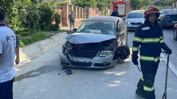 Accident rutier în Bârnova. Trei mașini au fost implicate