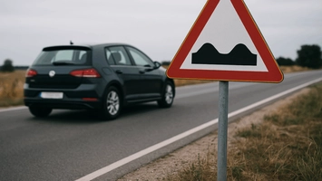 Obligațiile șoferului pe un drum cu denivelări! Ce riscă posesorii auto care nu respectă legea