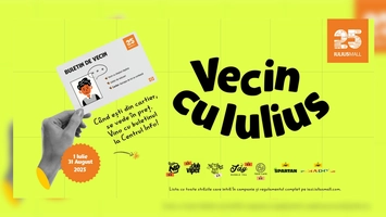 Locuiești în zona Iulius Mall Iași? Profită de campania „Vecin cu Iulius” și bucură-te de reduceri și oferte speciale la brandurile din mall!