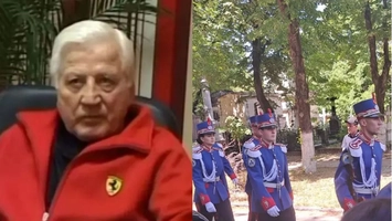 Ion Cernea, înmormântare cu onoruri militare. Cine l-a consolat pe Ciprian, fiul Irinei Loghin