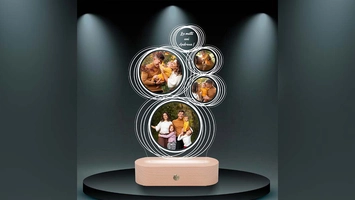Lampa LED 3D personalizată – Cadoul perfect care îmbină emoția cu eleganța