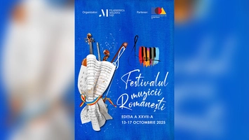 Filarmonica Moldova din Iași invită publicul ieșean la concertele din cadrul Festivalului Muzicii Românești, ediția a XXVII-a