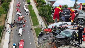 La un pas de încă o tragedie pe Drumul European. Cum au ajuns cei doi șoferi să se izbească frontal?