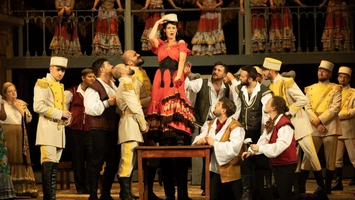 Repetiție generală cu public pentru spectacolul „Carmen” la Opera Națională Română Iași