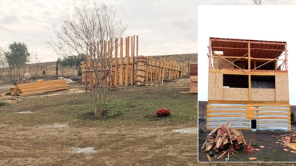 Un medic din Iași, obligat să demoleze casa de vacanță construită ilegal într-o arie protejată. Doctorul a fost amendat cu suma de 7.500 de lei