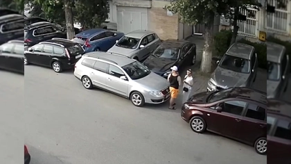 Jaf ca în filme într-un cartier din Iași! Doi hoți au crezut că au dat lovitura vieții, însă totul a fost filmat de camerele de supraveghere