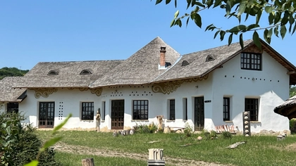 Aceasta este cea mai spectaculoasă casă! Oamenii sar gardul pentru o poză lângă bijuteria din lut