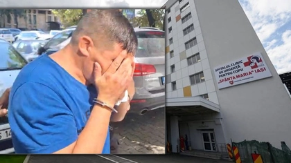 Sebastian Nechifor este registratorul medical de la Spitalul „Sf. Maria” Iași care ar fi agresat sexual o pacientă minoră! Angajatul a fost reținut pentru 30 de zile