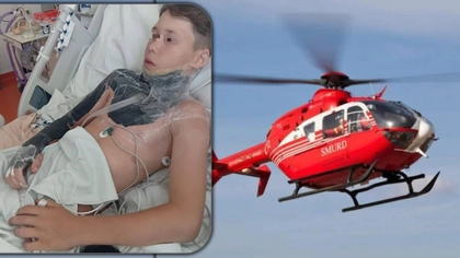 O joacă de-a v-ați ascunselea l-a țintuit pe un băiat de 13 ani pe un pat de spital! Luca Mateo Juravlea s-a electrocutat și are nevoie, acum, de sprijin financiar: „Mulți mi-au spus că a scăpat ca prin minune”