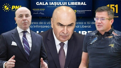 Penalul Costel „Tablă” Alexe și marioneta Alexandru Muraru organizează Gala Iașului Liberal! Printre „circarii” din PNL va fi prezent și Ilie Bolojan