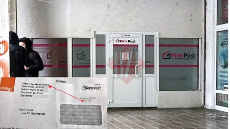 Firma de curierat Pink Post si-a batut joc de o batrana din Iasi! S-a crucit cand i-a venit factura de la Orange. S-a ajuns la reclamatii - FOTO